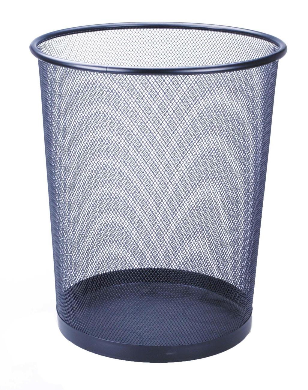 Idena Cos hartie metalic 19,4 L Culoare: negru